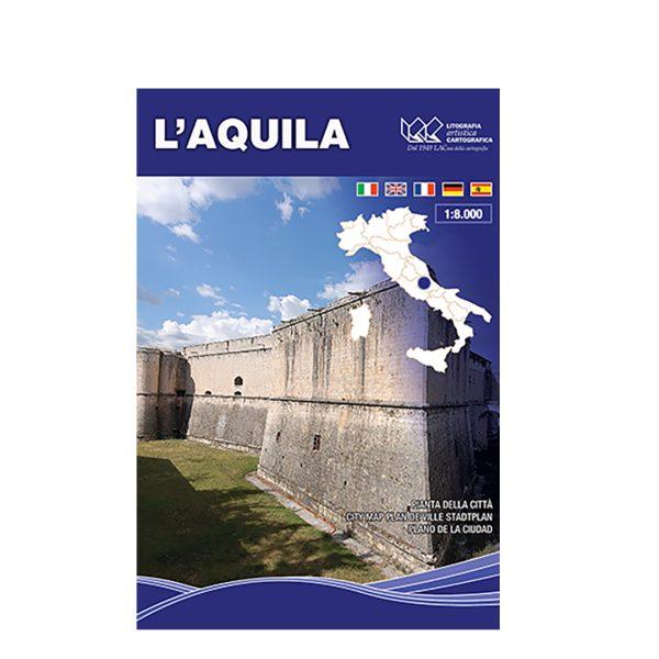 L’Aquila - Carta tematica di città scala 1:8.000