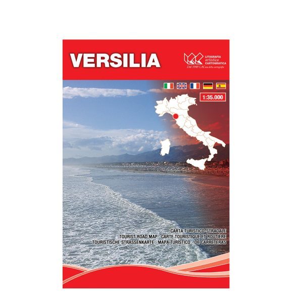 Versilia - Carta tematica turistico stradale scala 1:35.000